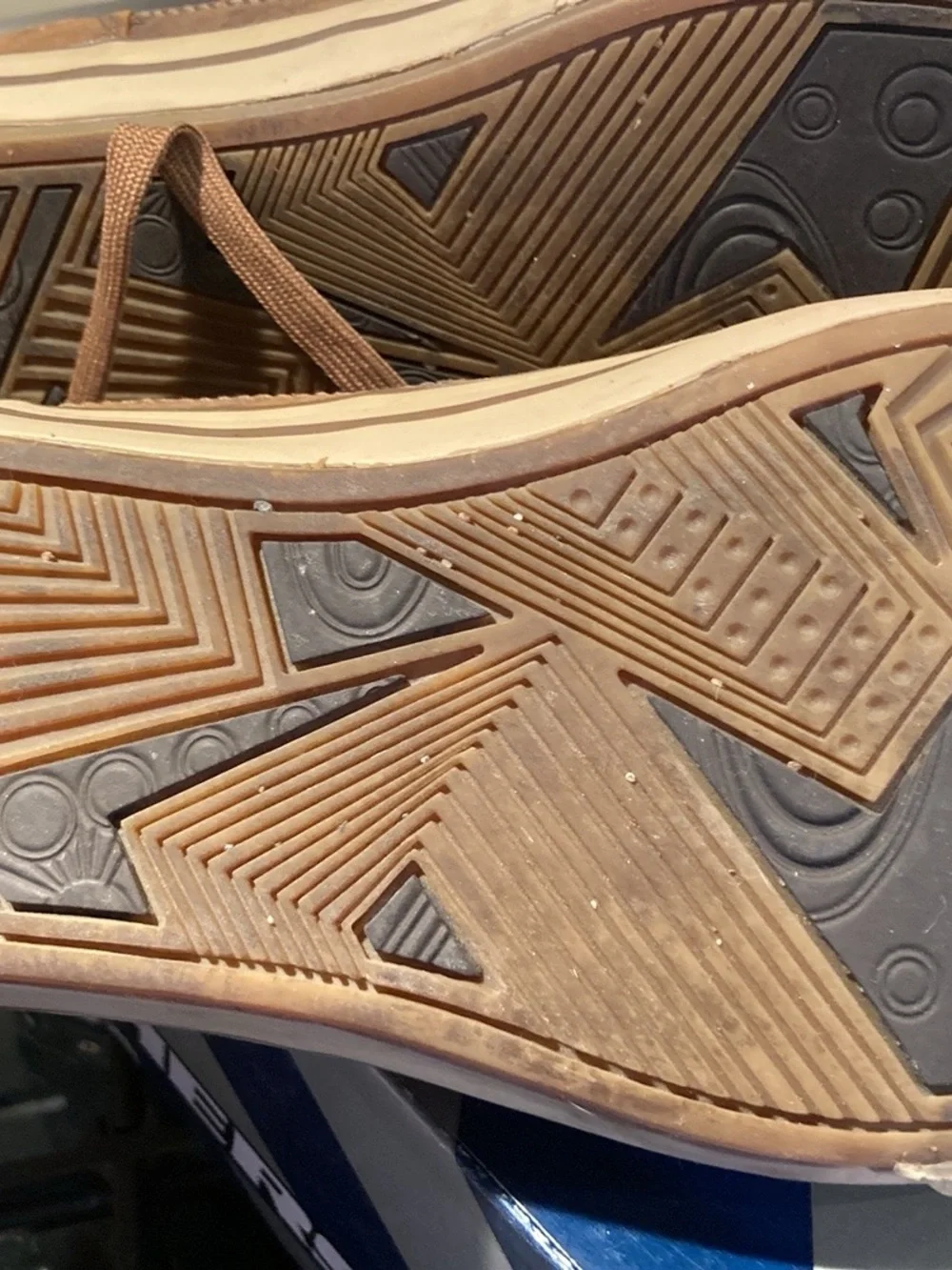 Skechers Men’s 9.5 Brown Leather Boat Shoes